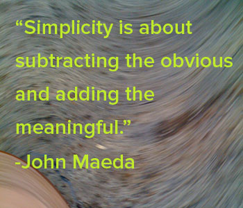 Quote about simplicity