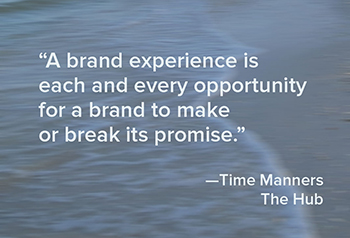 Brand Experience quote